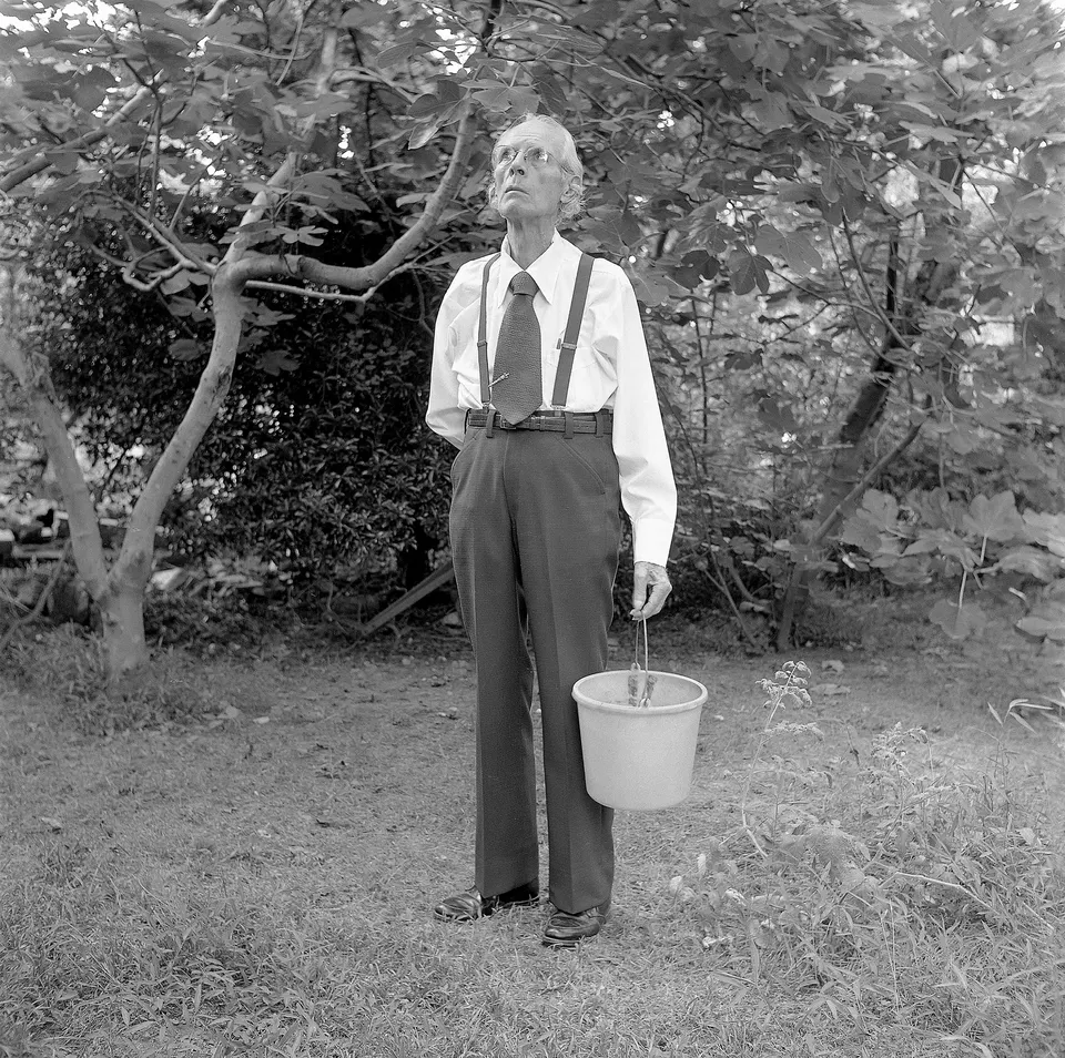 Emmet Gowin, Collecting Figs, Pastor Gowin, Ocean View, Virginia