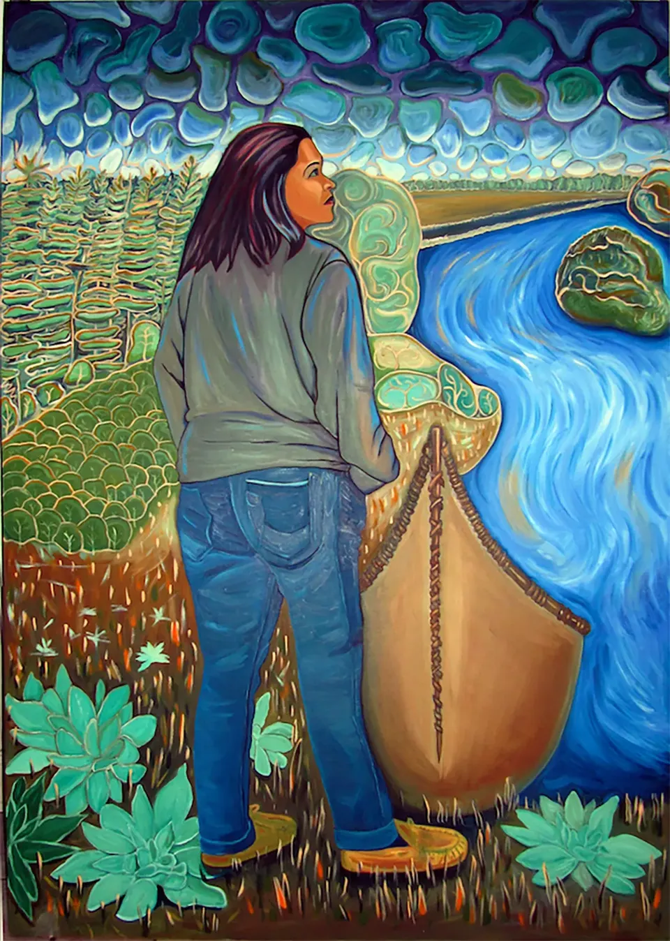 Shelley Niro, Wishing A River