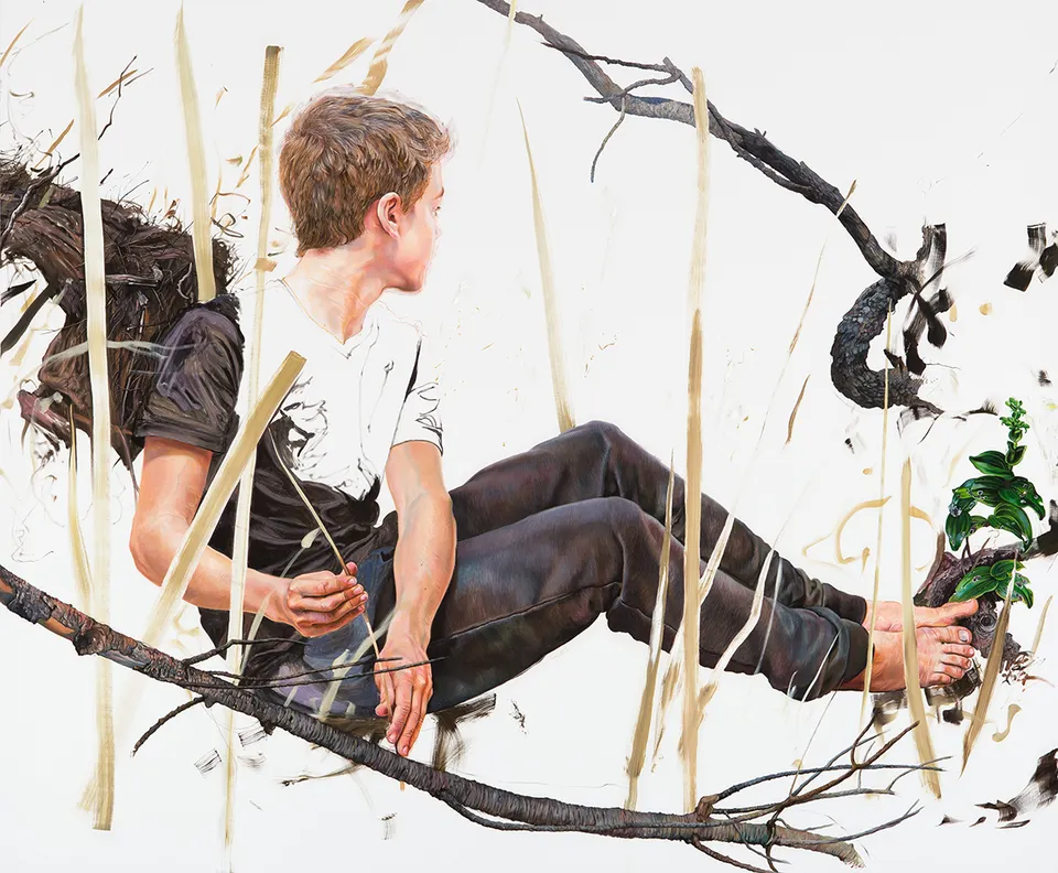 Deborah Poynton, Luncheon on the Grass (panel 4)