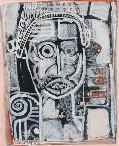 Dr. David C. Driskell, Mask Man