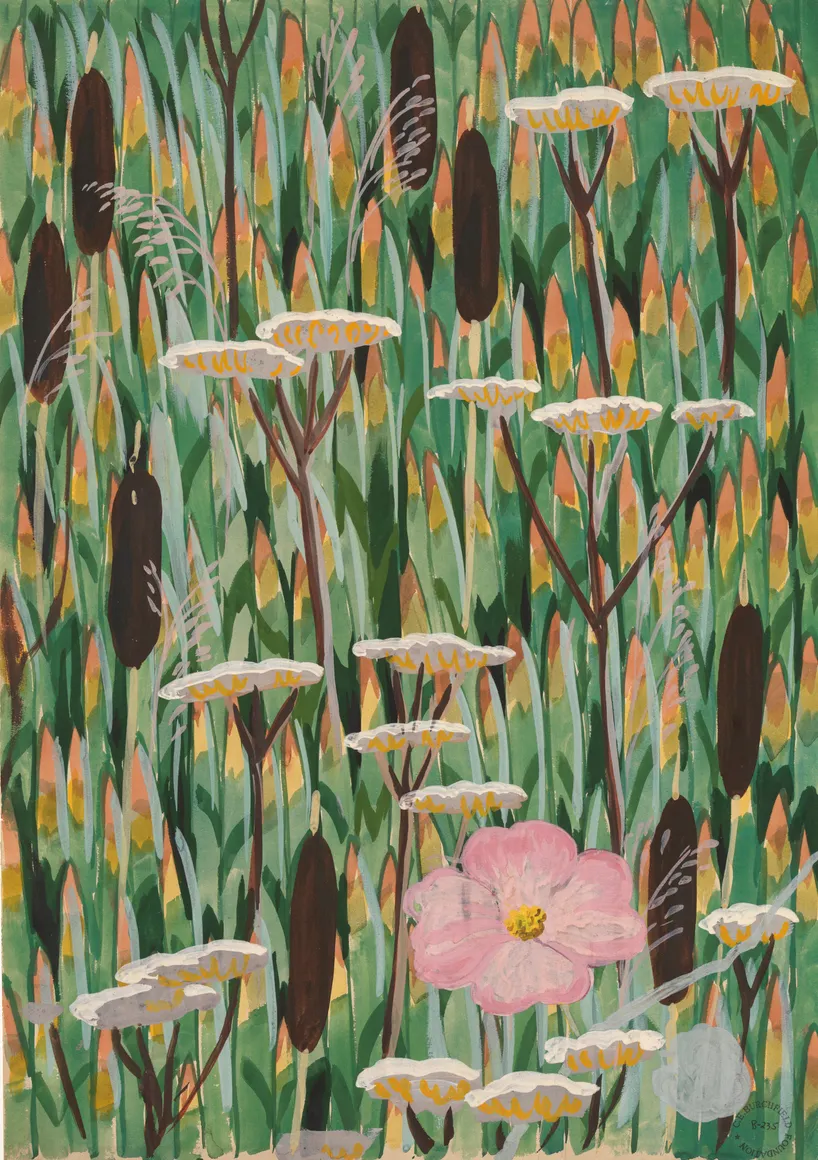 Charles Burchfield, Wallpaper Design No. 4
