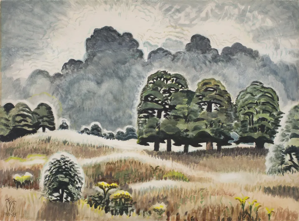 Charles Burchfield, Lightning at Twilight