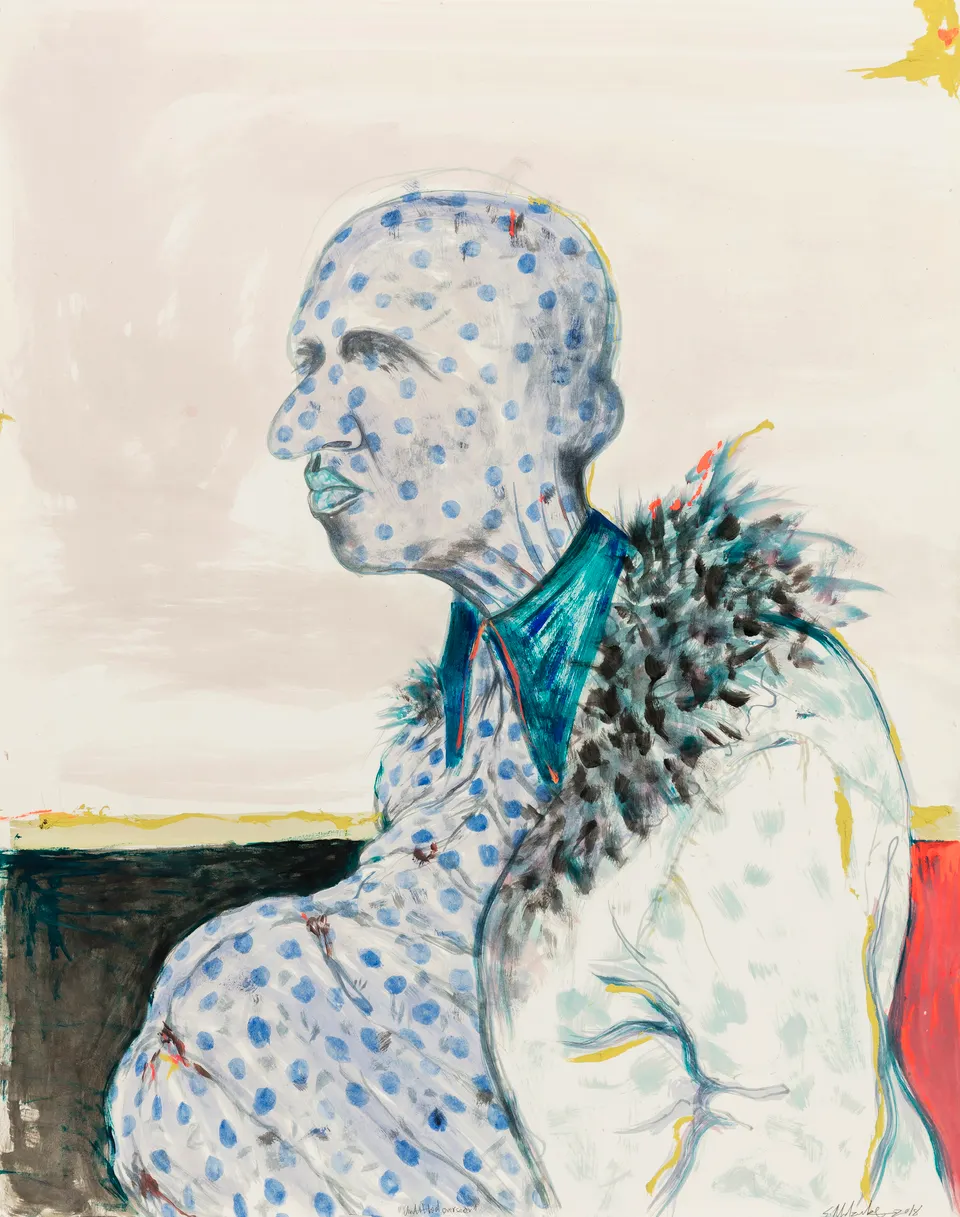 Simphiwe Ndzube, Untitled (Overseer)