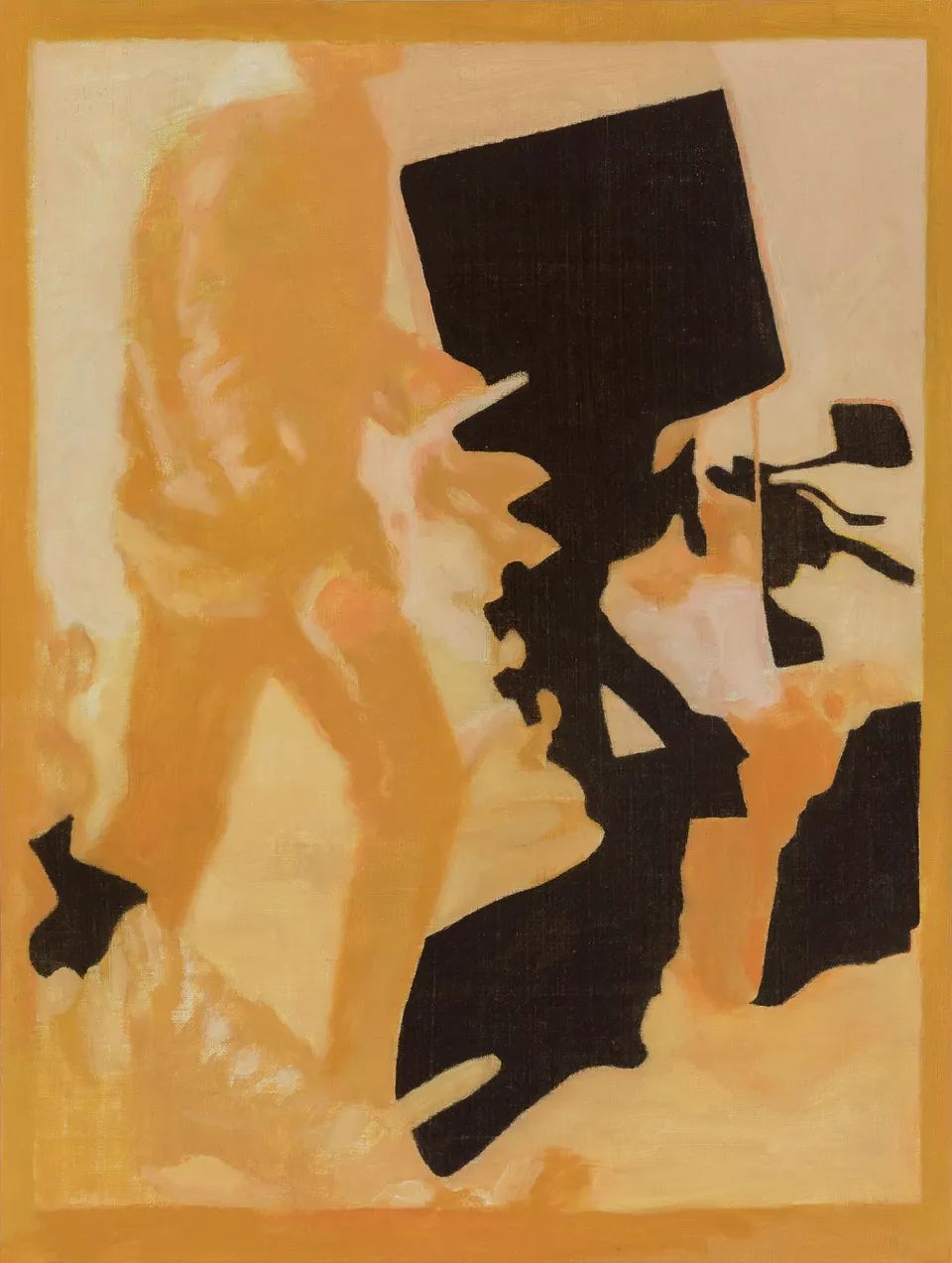 Ian Grose, Man walking with black shape