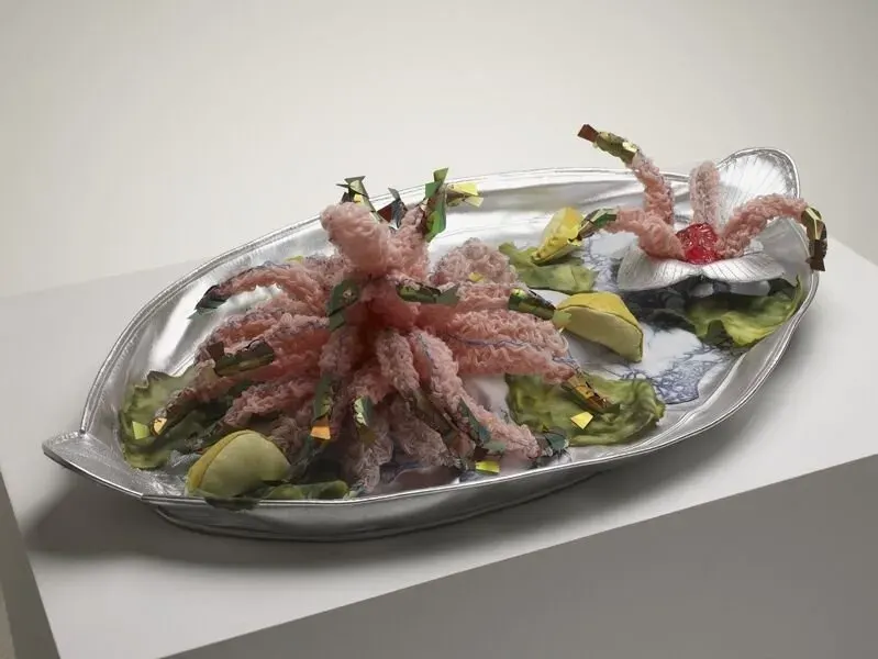 Christian Holstad, Shrimp Buffet Array Tray Before and Shrimp Buffet Array Tray After