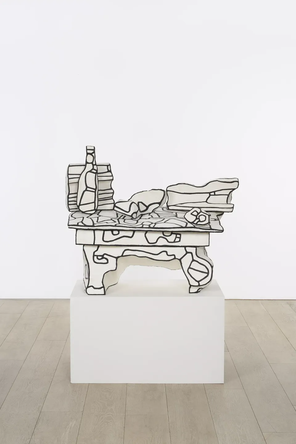 Jean Dubuffet, Table A La Bouteille