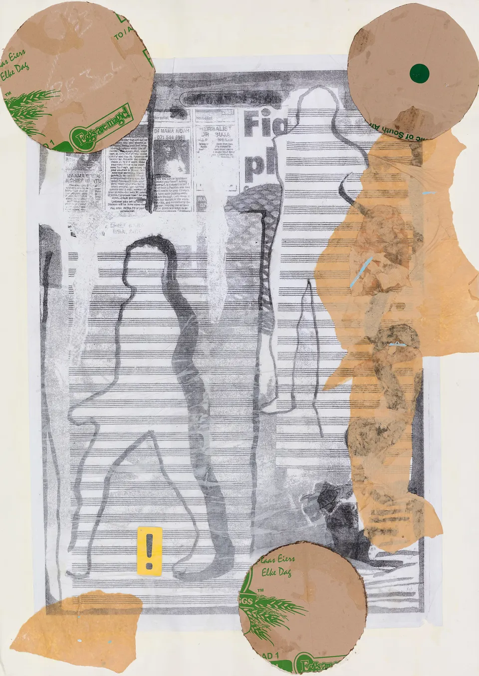 Moshekwa Langa, Figures in a landscape with potholes