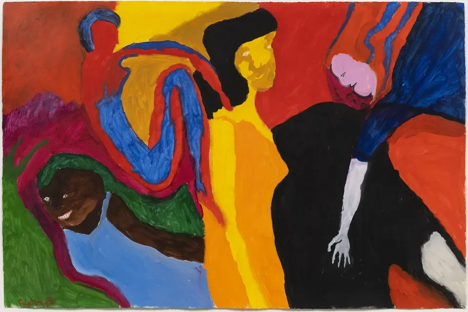 Robert Colescott, Untitled