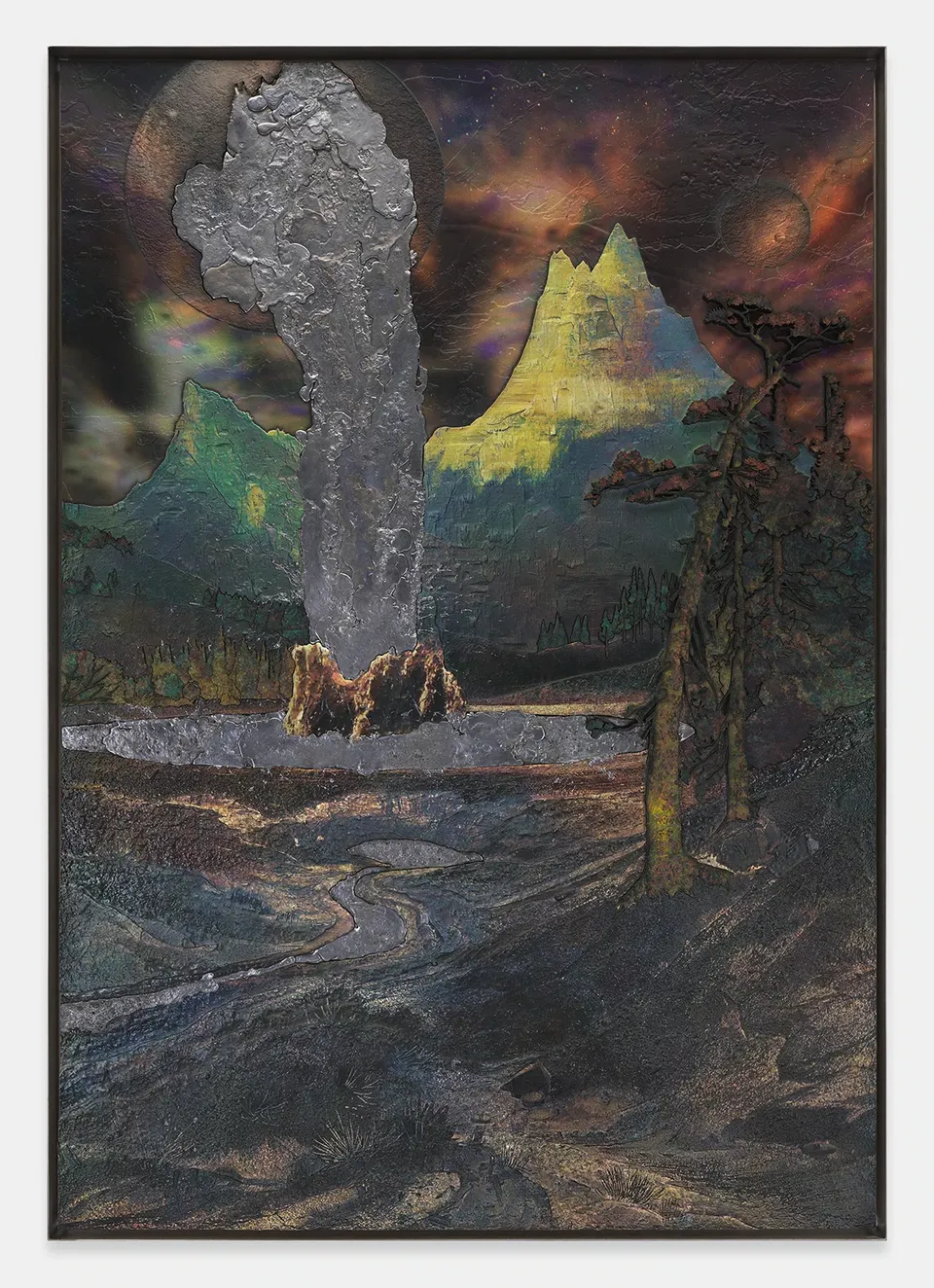 Matthew Day Jackson, Geyser (after Moran)