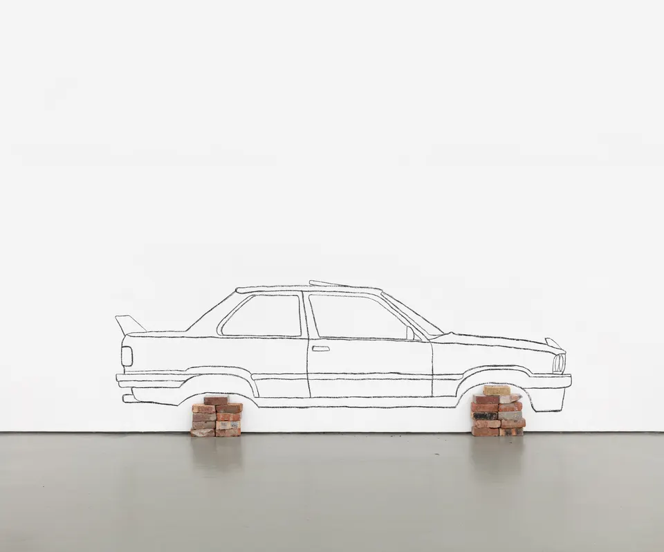 Robin Rhode, Car on Bricks