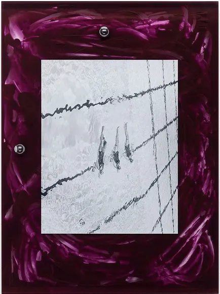 Elad Lassry, Untitled (Swimmers, Purple)