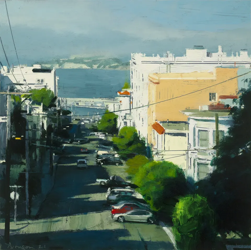 Ben Aronson, Late Day, Retreating Fog