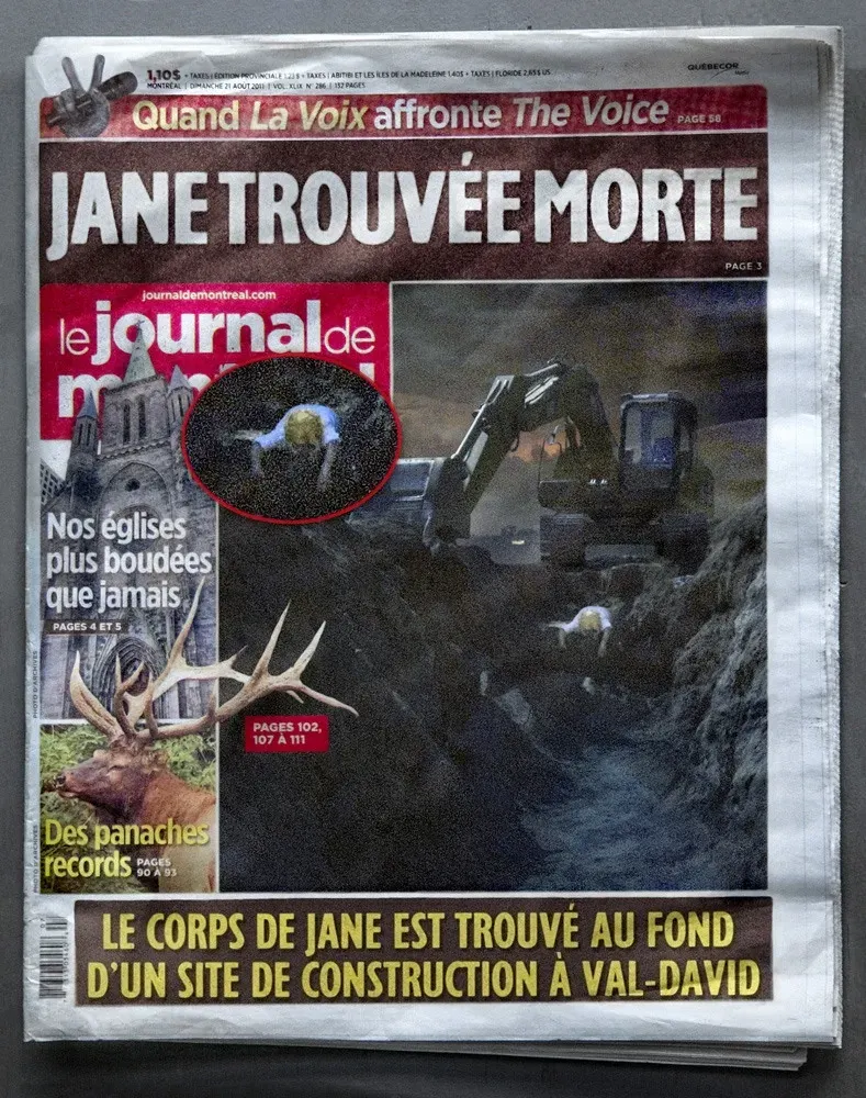 Bonnie Baxter, Jane Trouvée Morte (Journal)