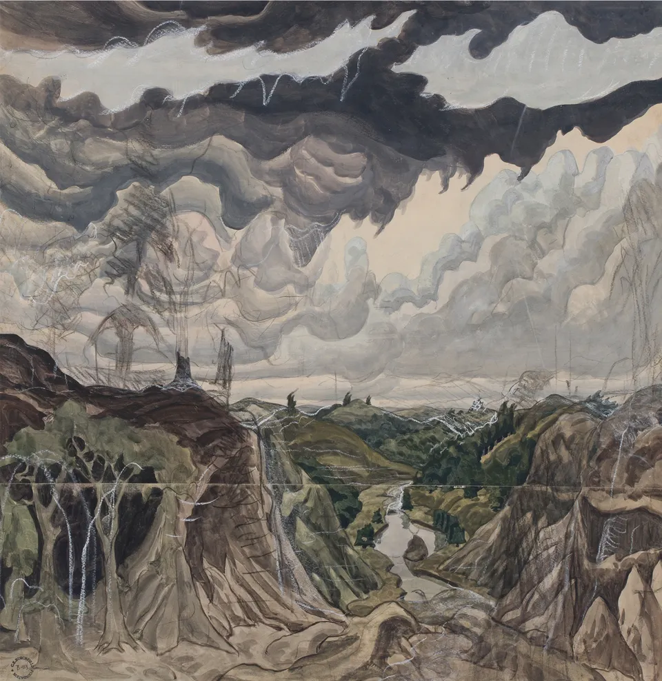 Charles Burchfield, Jaws of the World