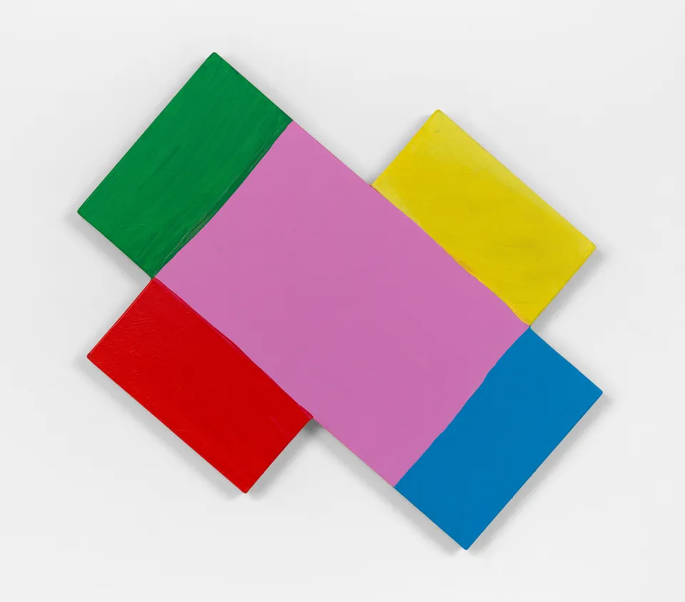 Mary Heilmann, Geometric Spin Large Prototype