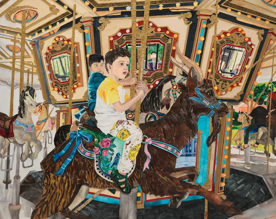 María Berrío, Cavalry