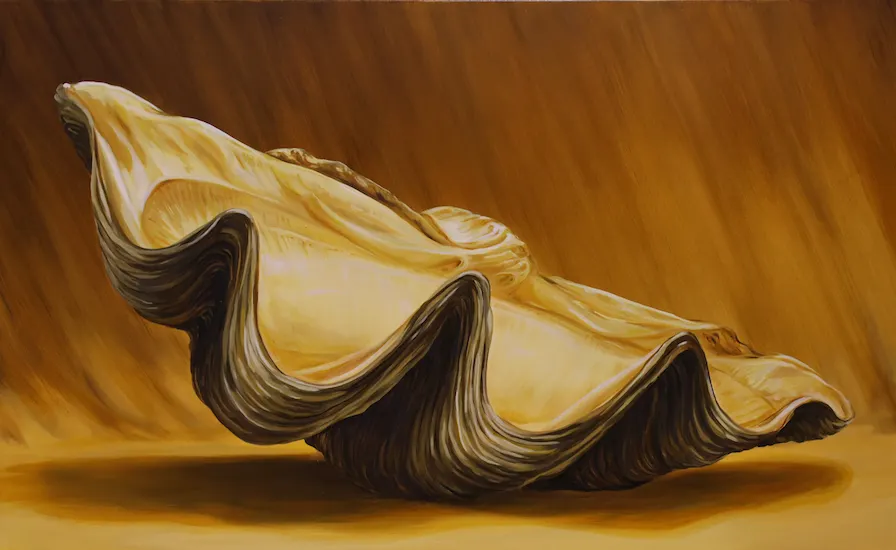 Christopher Bassi, Giant Clam Shell Half 2