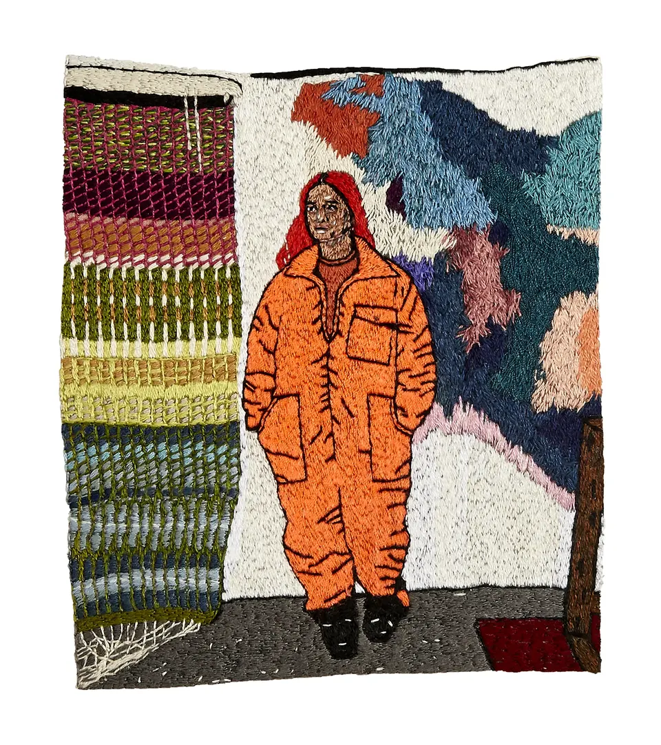 LJ Roberts, Sarah Zapata in her Red Hook, Brooklyn Studio