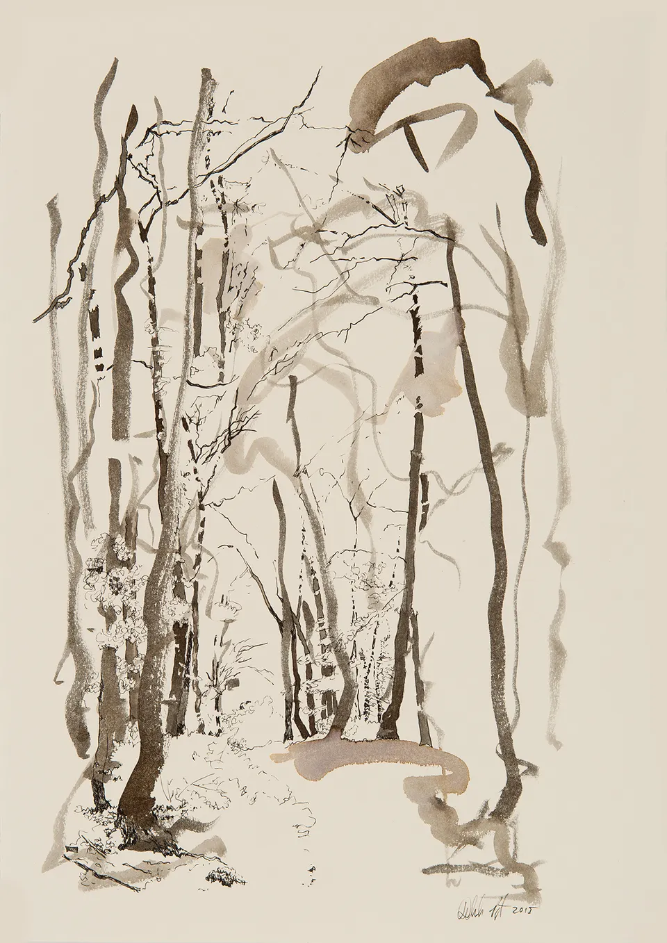 Deborah Poynton, Picnic Drawing 32