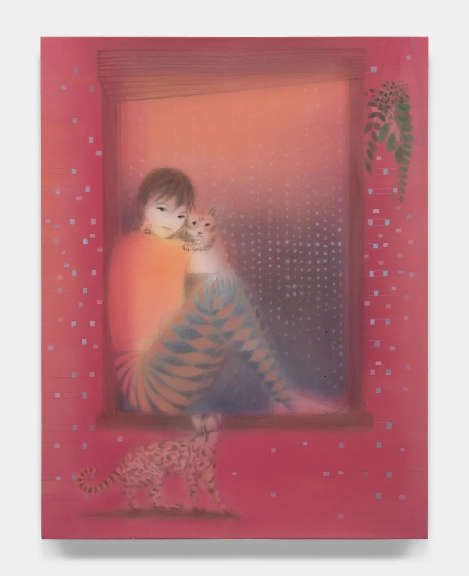 Xingzi Gu, Untitled (Sitting by my window or Feline paradox)