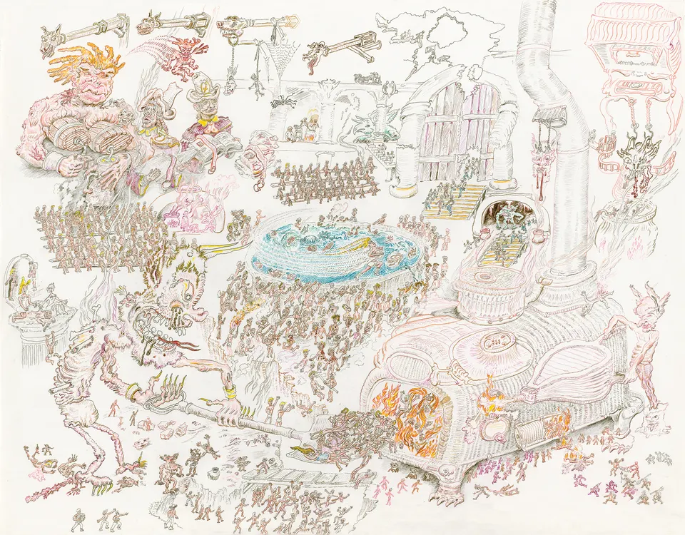 Bruce Bickford, Untitled (It's Already Too Late)