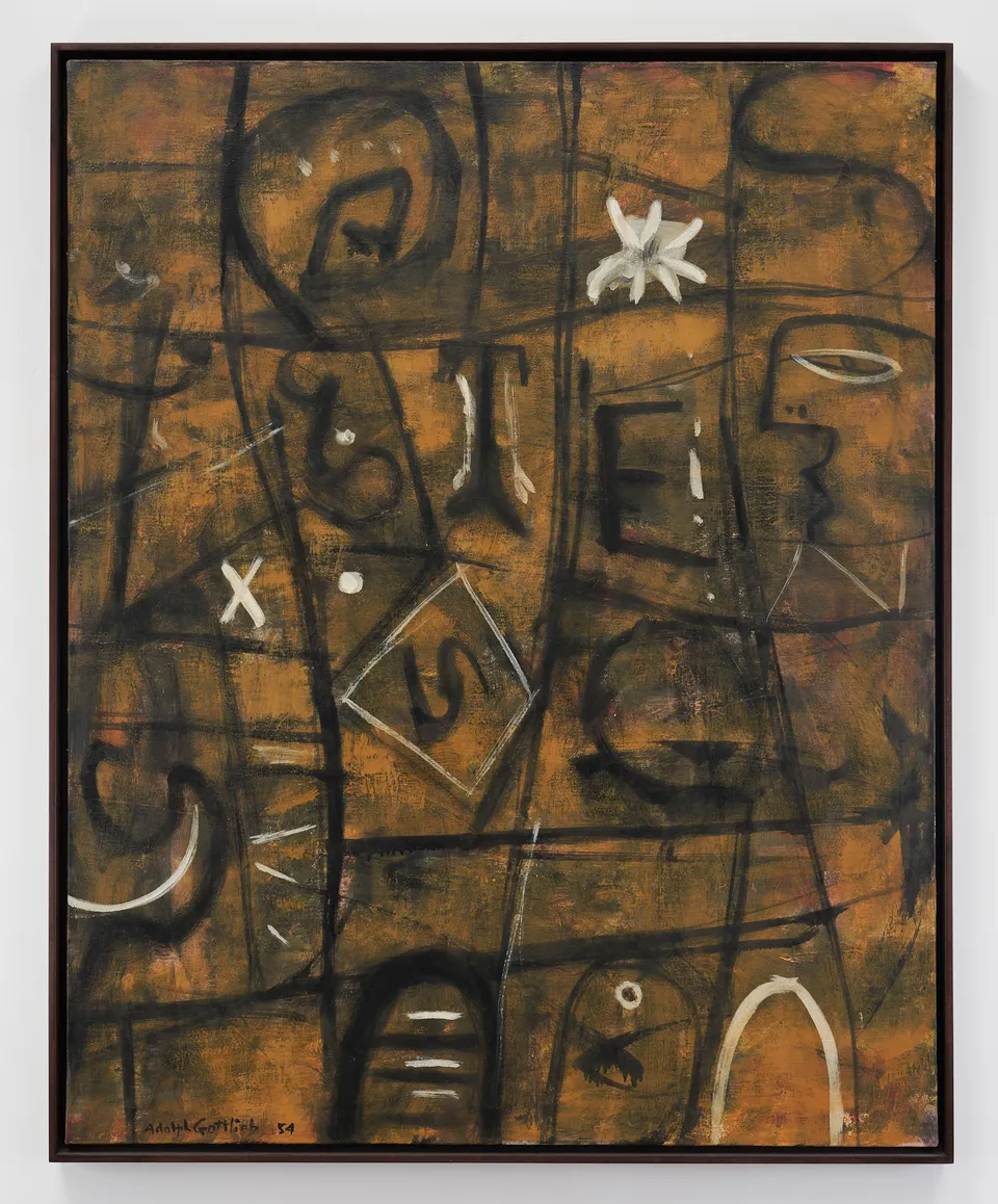 Adolph Gottlieb, Inscription