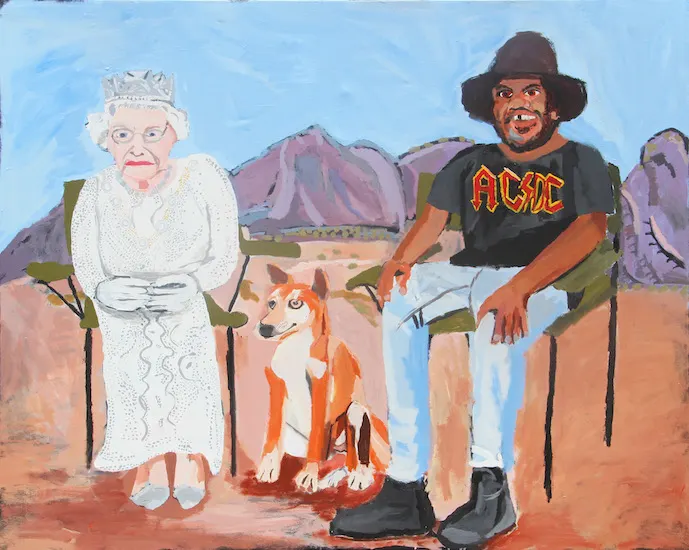 Vincent Namatjira OAM, Elizabeth and Vincent (on Country)