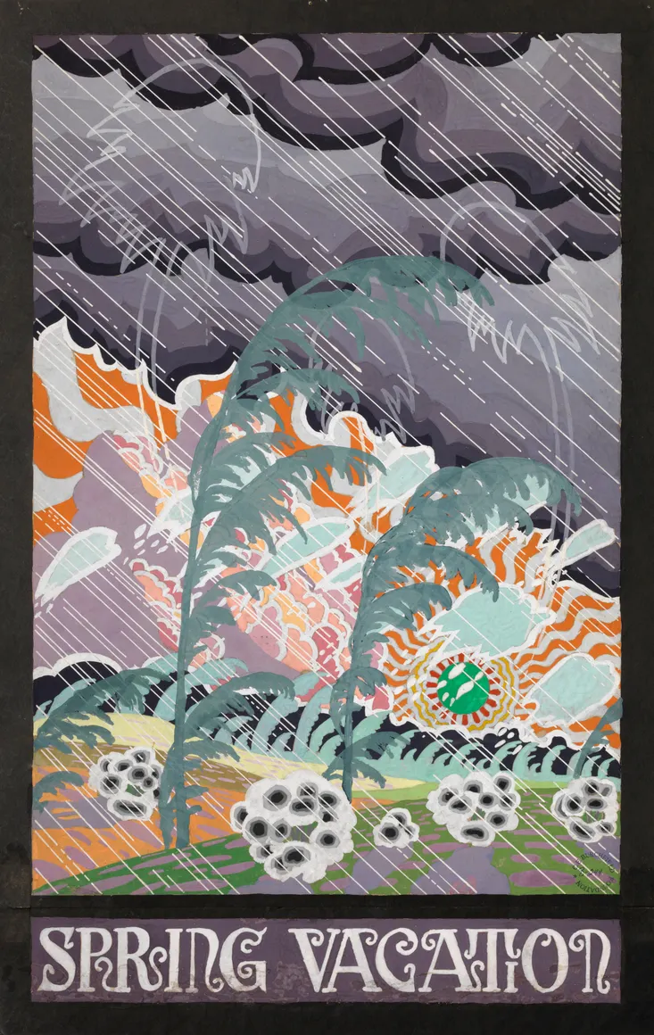 Charles Burchfield, Spring Vacation