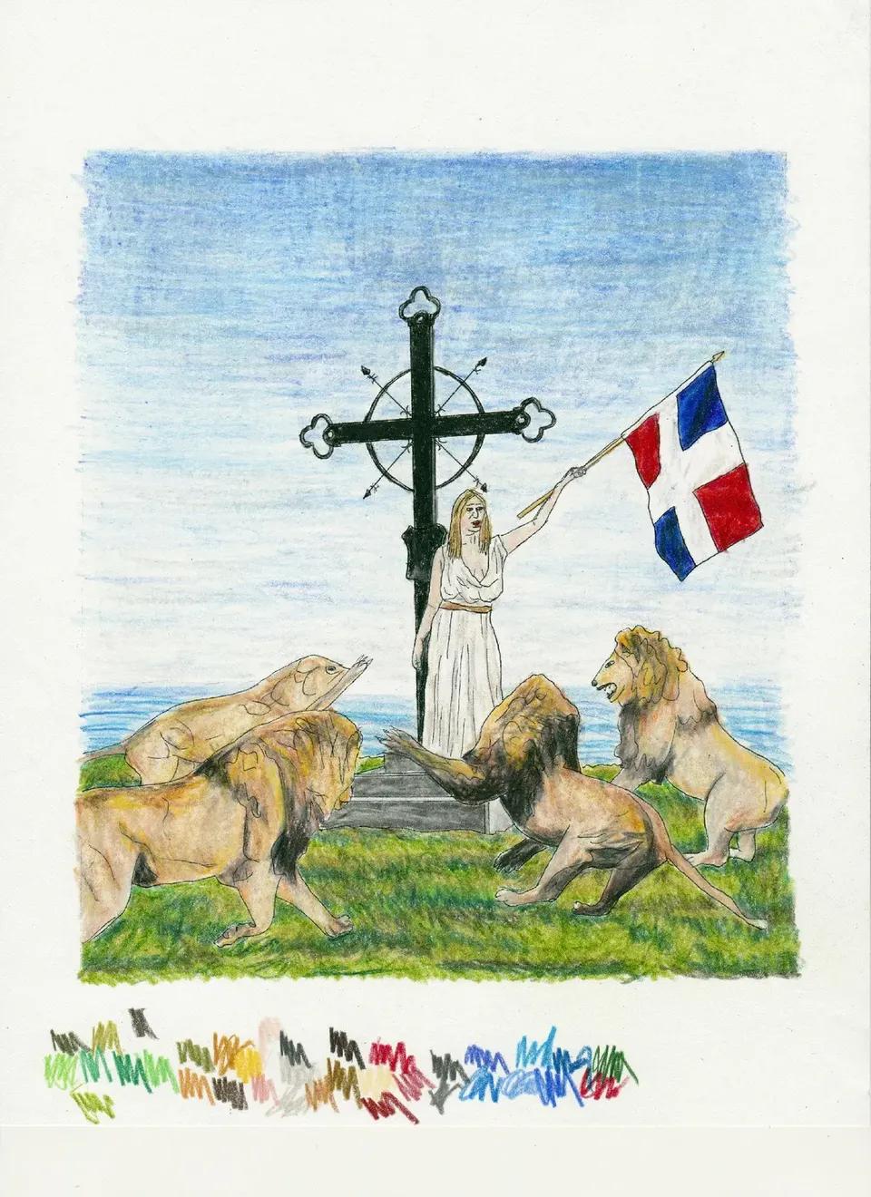Mario Doucette, Croix de la Déportation