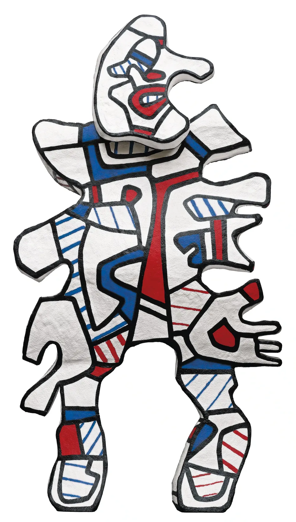 Jean Dubuffet, L'Incivil (after maquette dated 2 August-December 1973)