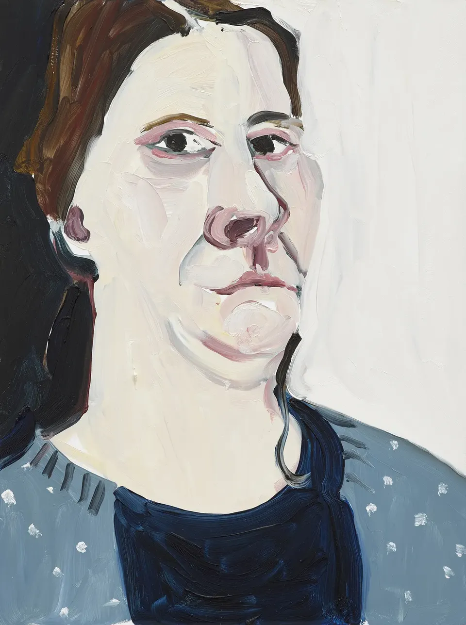 Chantal Joffe, Self-Portrait, 1st January