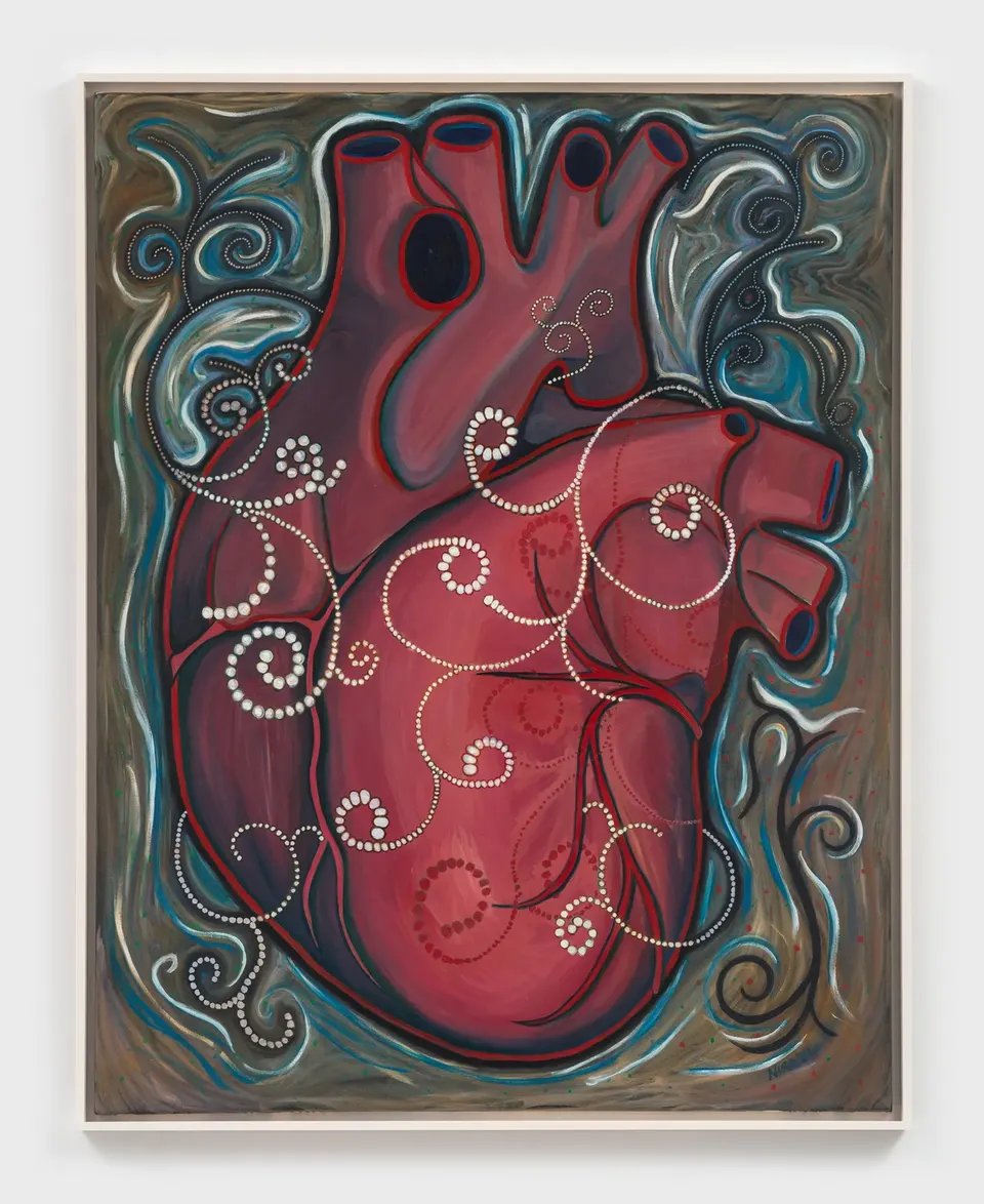 Shelley Niro, Oh My Aching Breaking Beading Heart