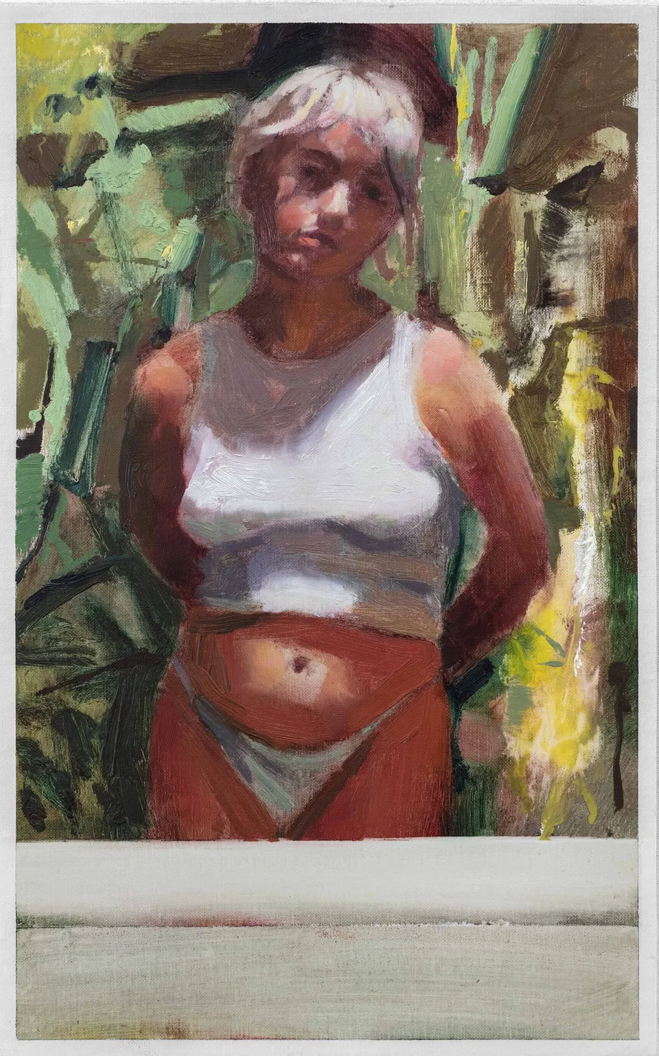 Ian Grose, Girl standing in a classical pose