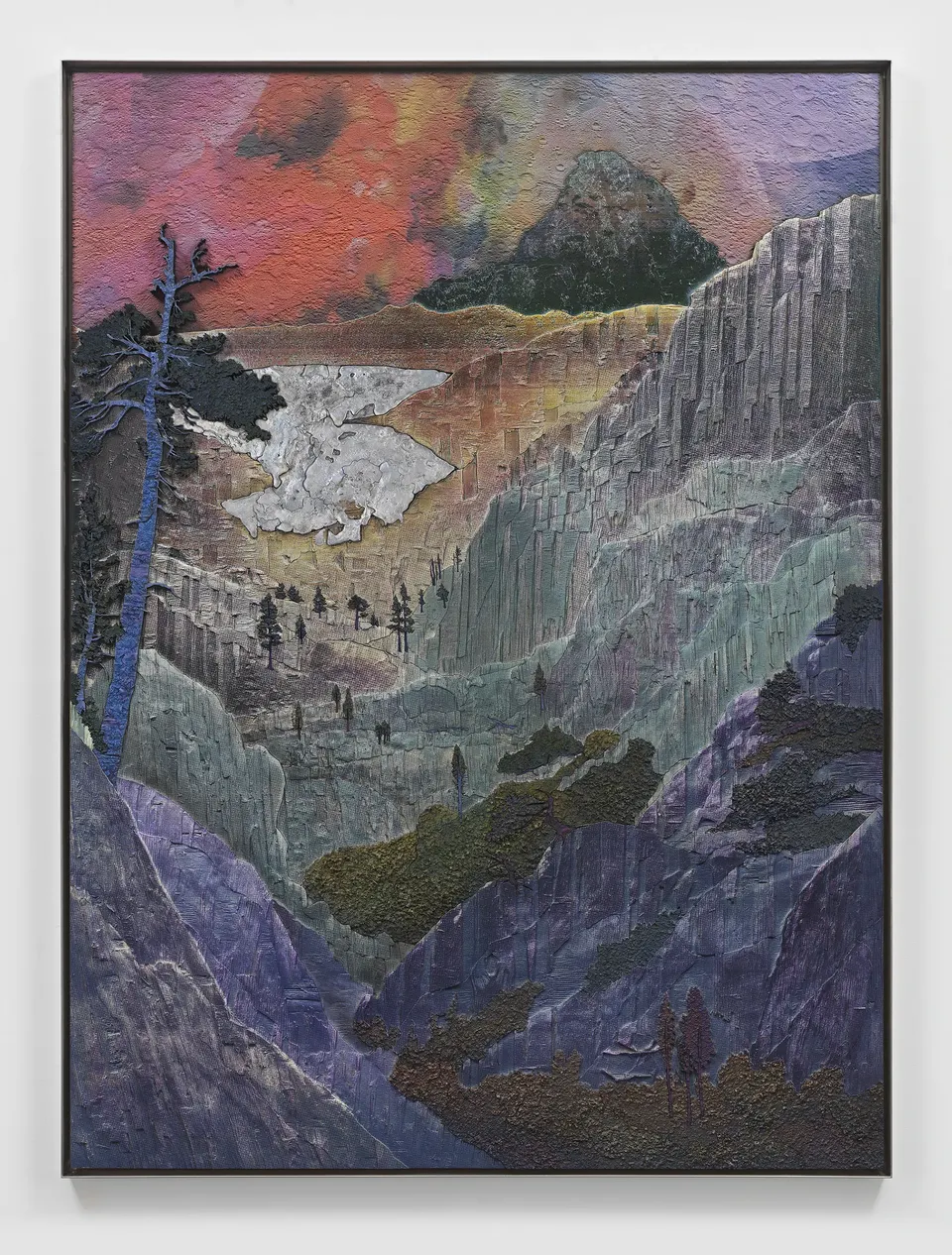 Matthew Day Jackson, Donner Pass (after Bierstadt)