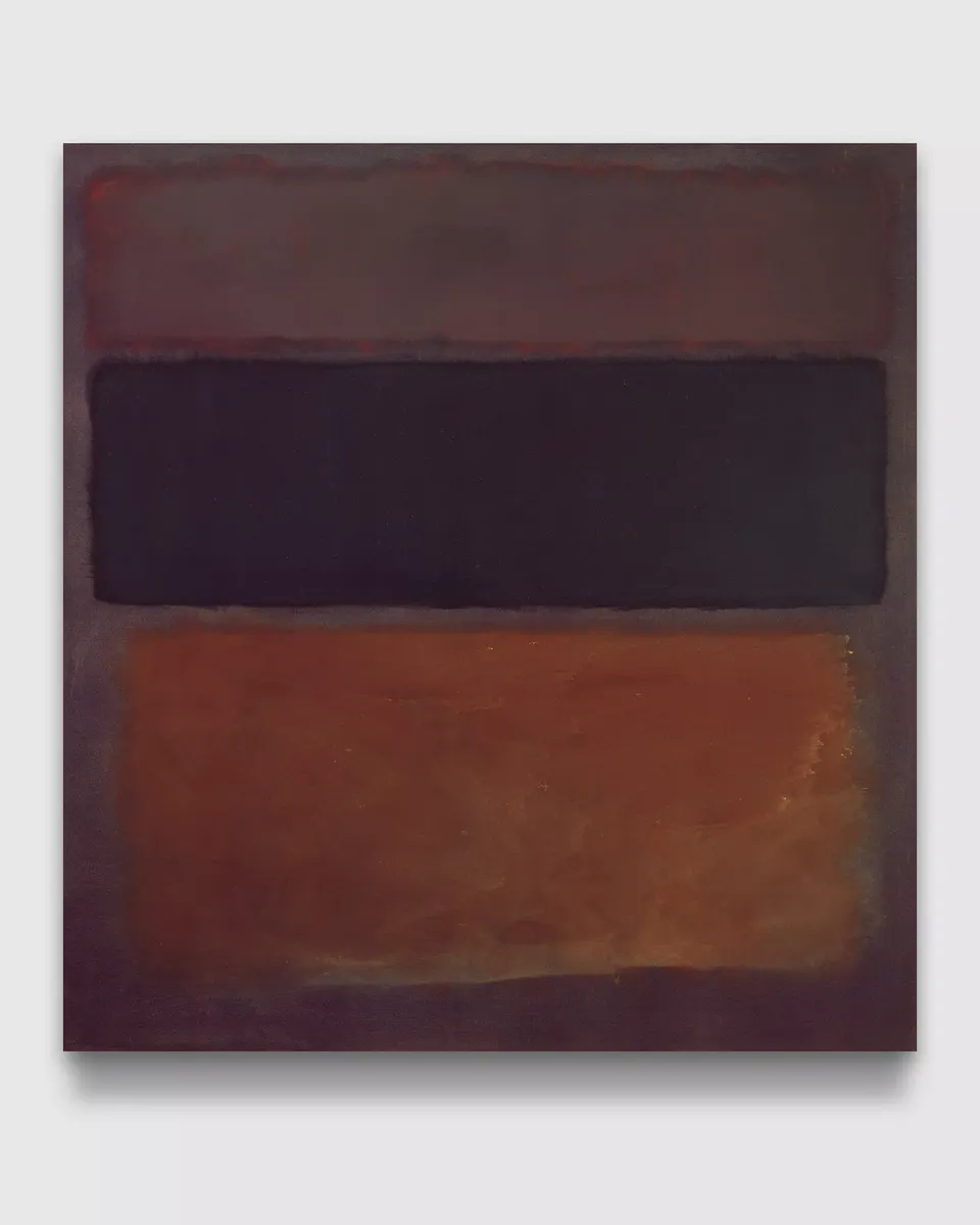 Mark Rothko, No. 10/Brown, Black, Sienna On Dark Wine (Untitled)